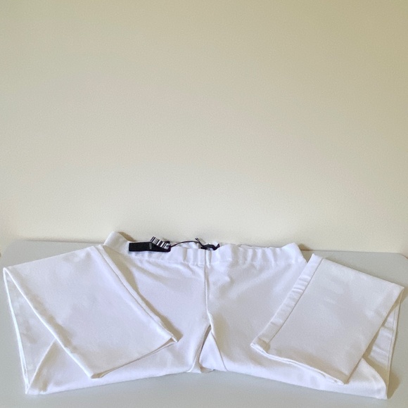 Joseph white stretch gabardine leggings mid-rise size US8 FR40 NWT - Picture 6 of 14